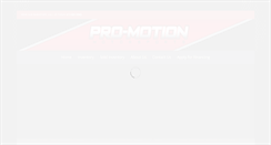Desktop Screenshot of pro-motionmotorsports.com